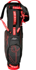 Vice Golf Smart Stand Bag Black/Neon Red