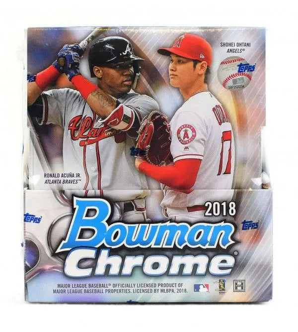 2018 Bowman Chrome Baseball Hobby Box – Sealed Collector Edition