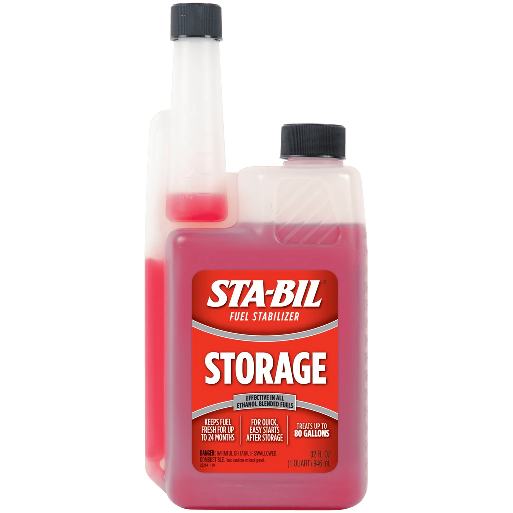 STA-BIL Storage Fuel Stabilizer - Keeps Fuel Fresh for 24 Months - Prevents Corrosion - Gasoline Treatment that Protects Fuel System - Fuel Saver - Treats 80 Gallons - 32 Fl. Oz.