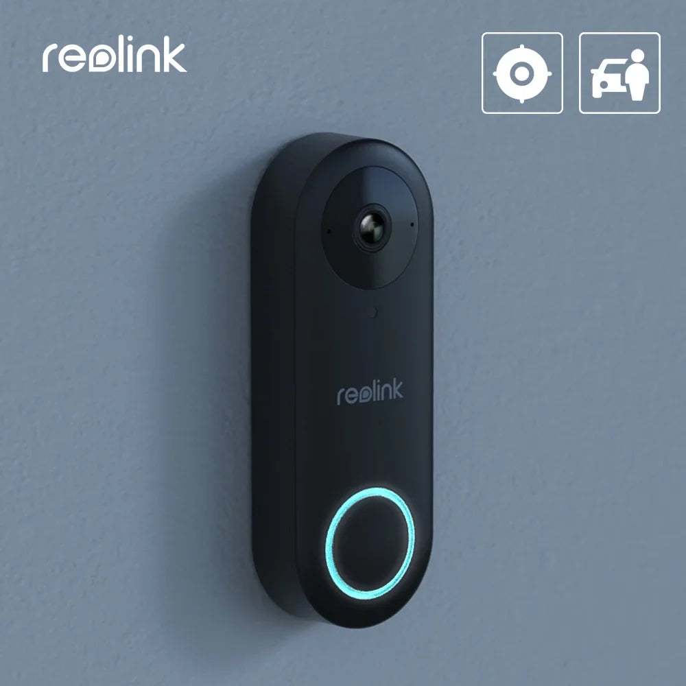 Reolink 2K 5MP Video Doorbell Camera 5G Wifi Security Home Doorbell Chime, Person &Package Detection