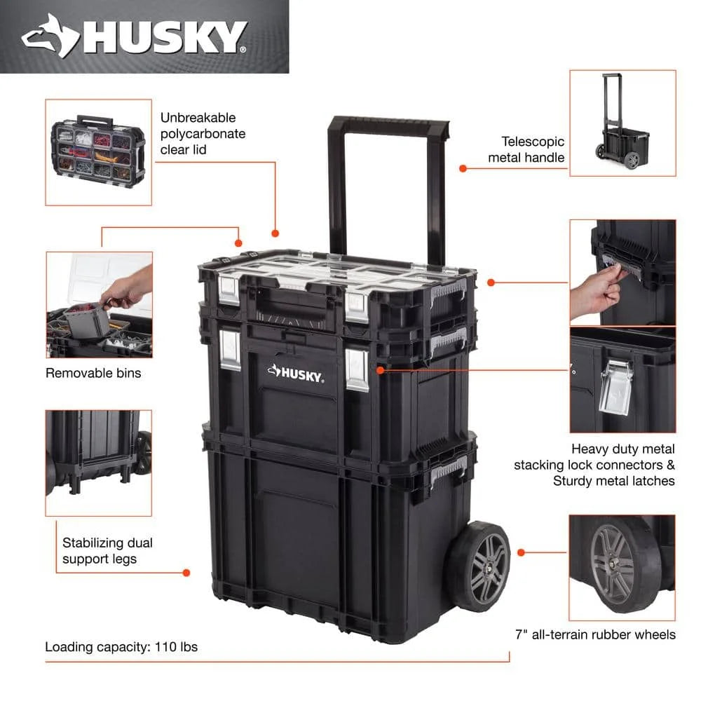 22 In. Connect Rolling System Tool Box