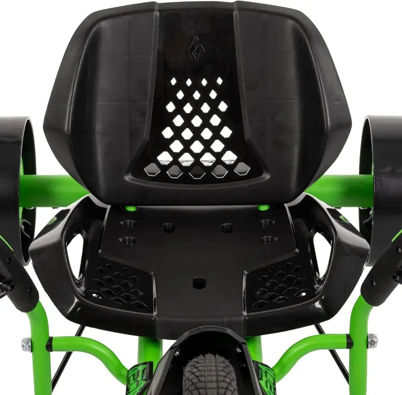 20-Inch Drift Tricycle for Kids – LED-Equipped, Steel-Frame Ride with Height-Adjustable Seat