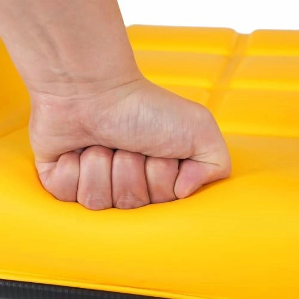 Tractor Seat, Lawn Mower Seat Seat with Armrests Durable Universal Replacement Seat for Excavator, Backhoe, Dozer Tractors, Forklifts, Heavy Equipment (Yellow)