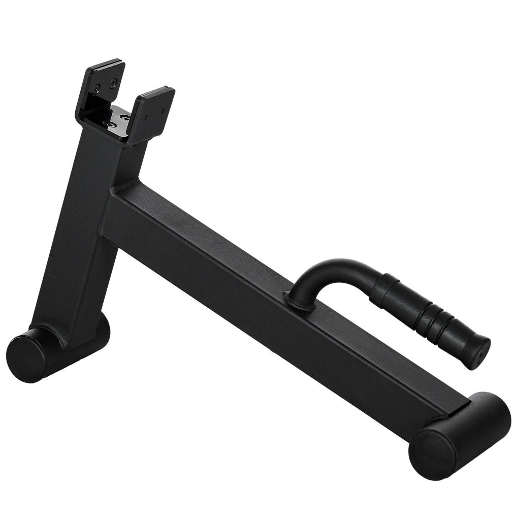 SPORTNOW Barbell Jack Deadlift Jack mit rutschfestem Griff Kreuzheben Langhantelheber 50 x 12 x 33 cm Schwarz