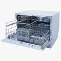 Sunpentown SD-2224DWA Energy Star Countertop Dishwasher with Delay Start & LED, White