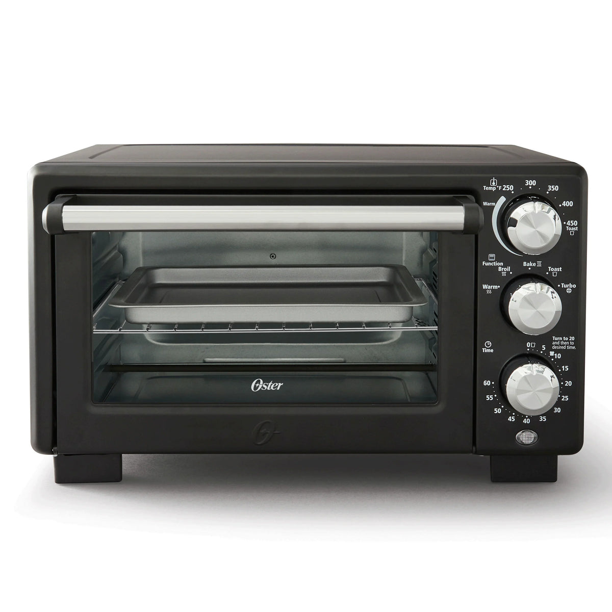 Oster? Convection 4-Slice Toaster Oven, Matte Black, Convection Oven and Countertop Oven