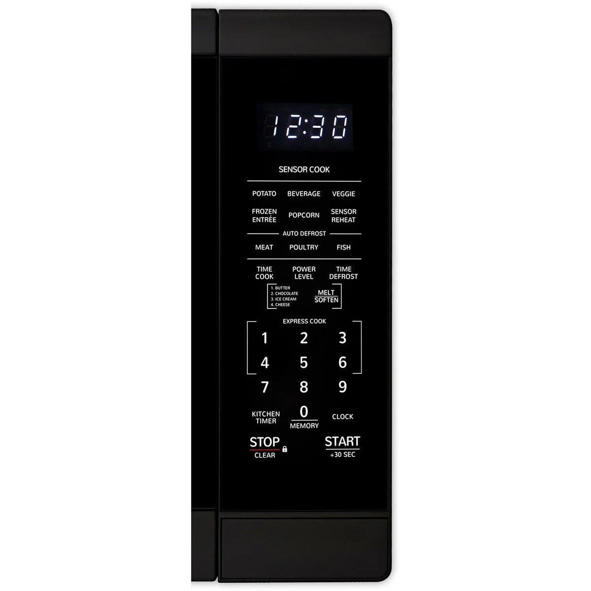 Sharp 1.4-Cu. Ft. Countertop Microwave Oven in Black