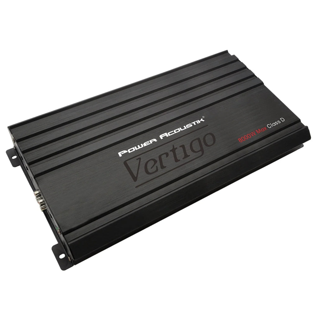 Power Acoustik VA1 - 8000D Vertigo 8000 Watt Car Audio Monoblock Amplifier