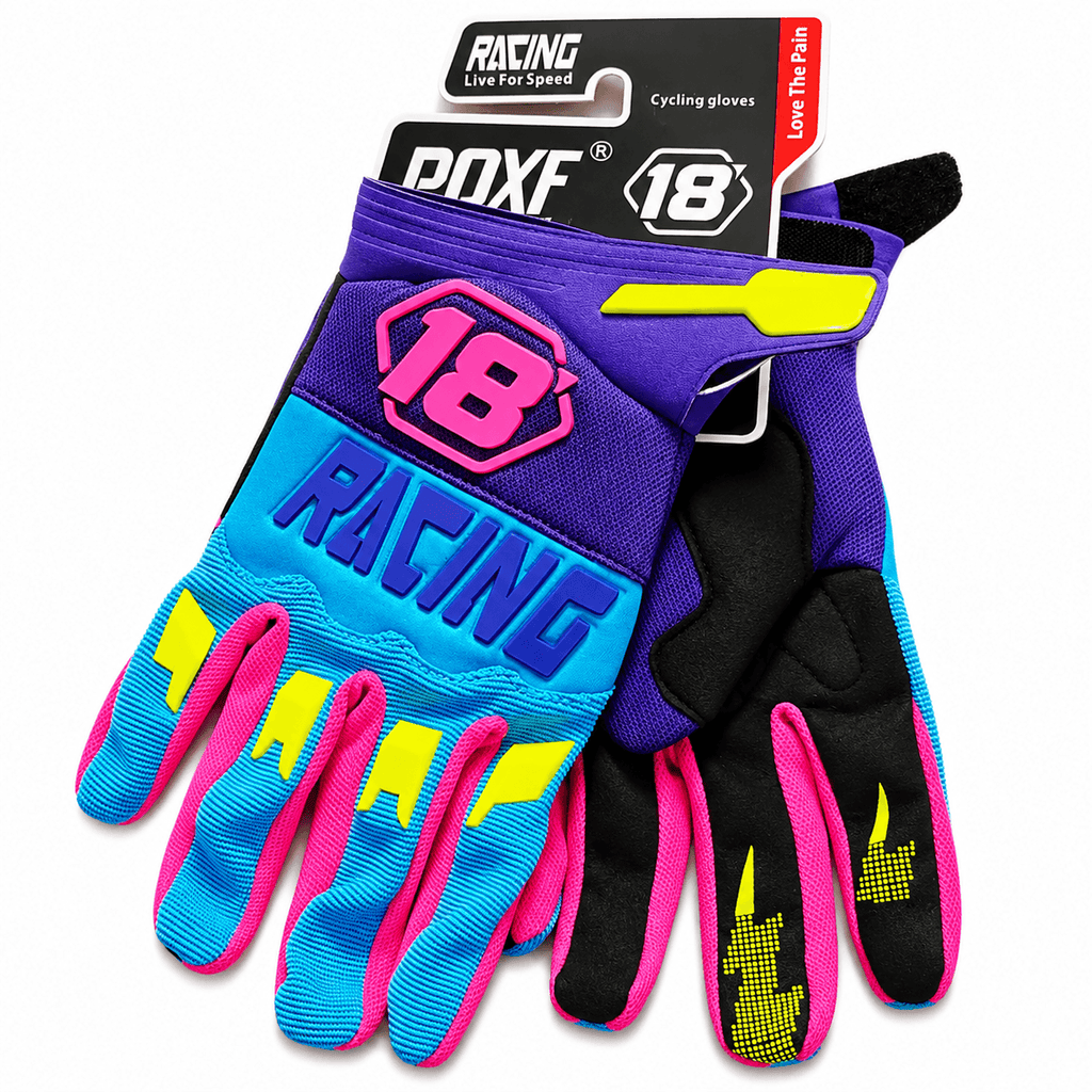 Pit Bike Full Finger Protective Gloves for Motorcycle MTB ATV Bicycle Riding