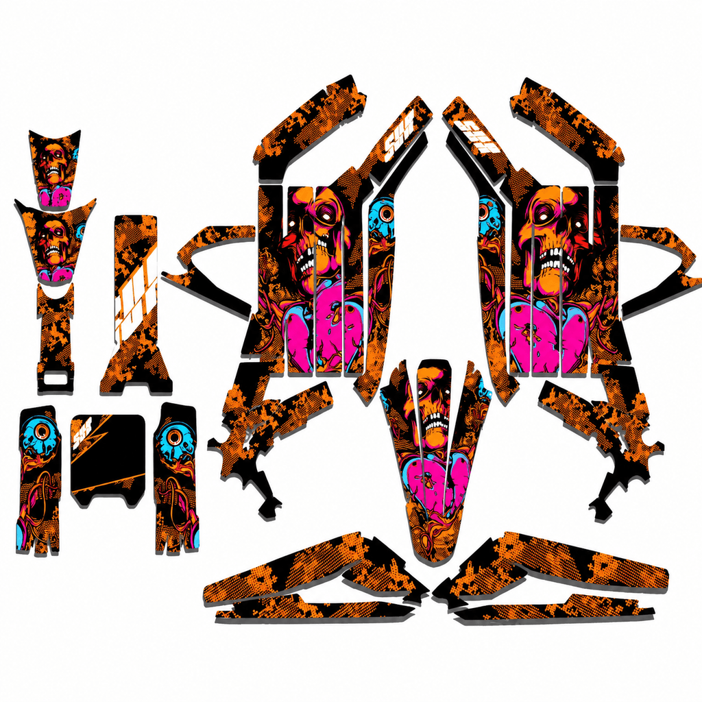 Sur-Ron Light Bee X 2023-2024 Graphic Kit Fairing Decals Team Style Electric Bike Stickers