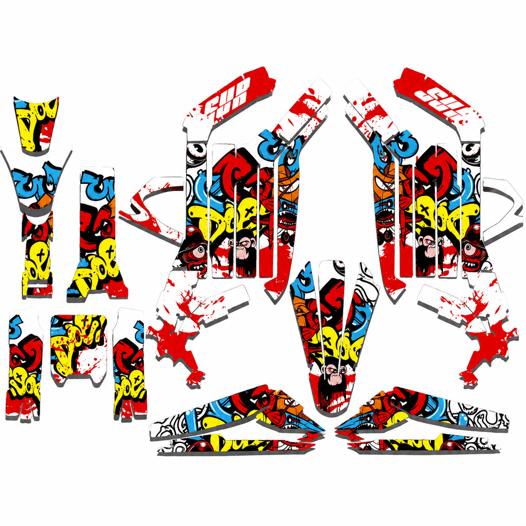 Sur-Ron Light Bee X 2023-2024 Graphic Kit Fairing Decals Team Style Electric Bike Stickers