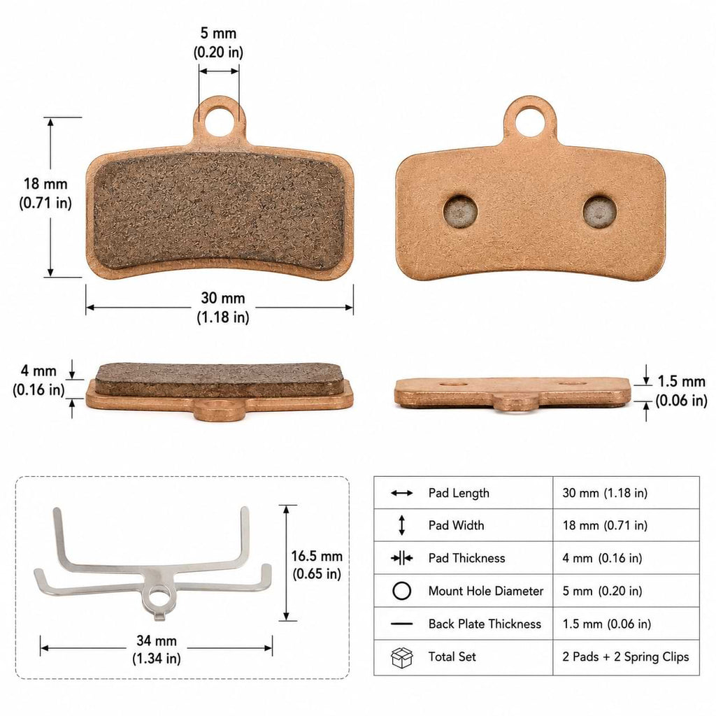 Surron Light Bee & Talaria Sting MX3/MX4 Sintered Metal Disc Brake Pads