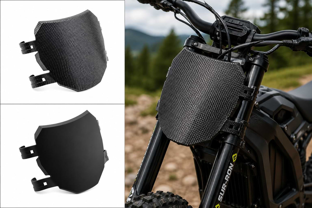 Universal E-Bike, pit bike Front Number Plate for Surron & Talaria Pit Bike